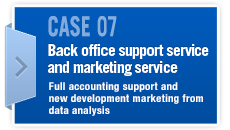 CASE07 Back office support service and marketing service